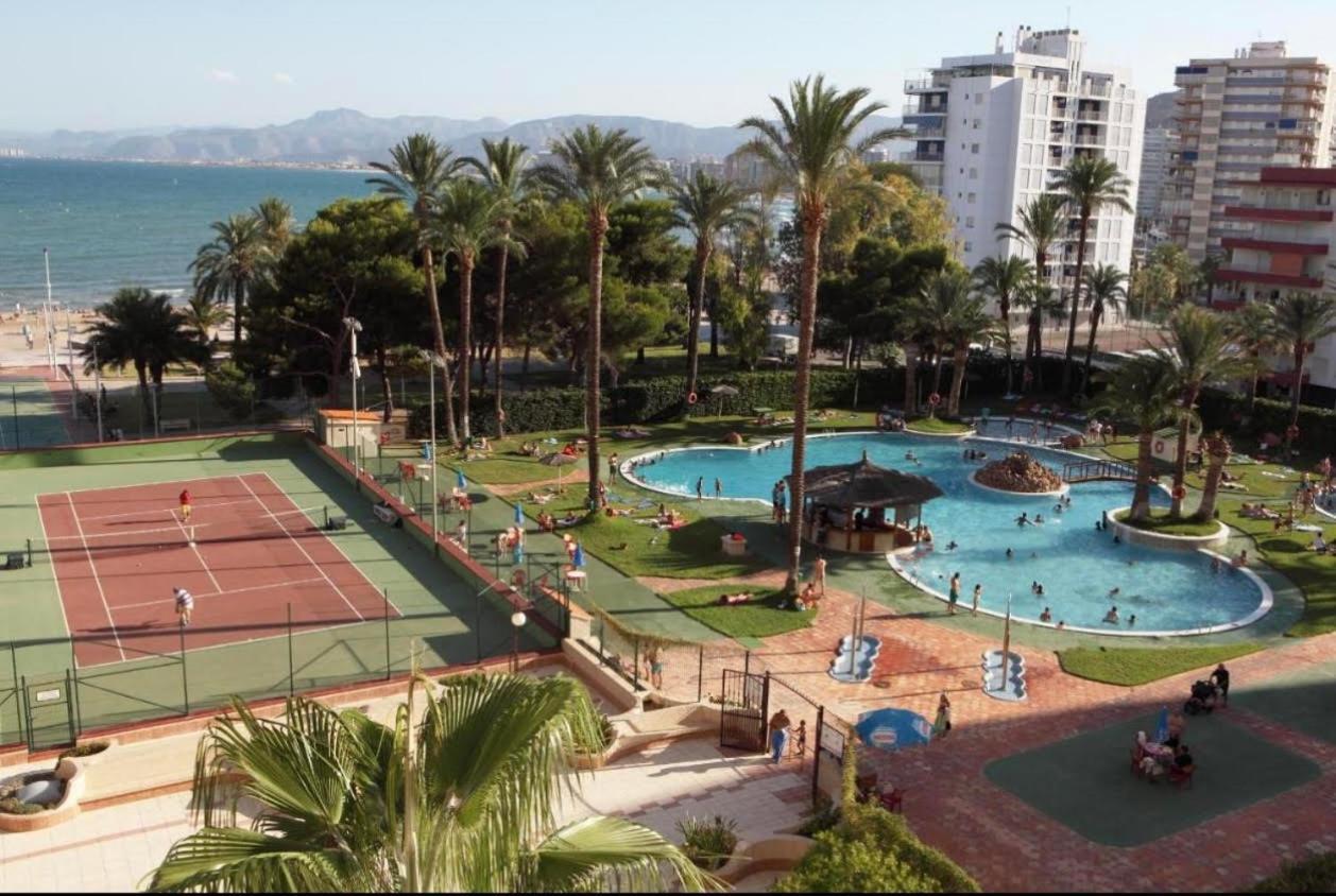 Nuevo, Primera Linea De Playa, Con Piscina Y Vistas Al Mar Cullera Eksteriør billede