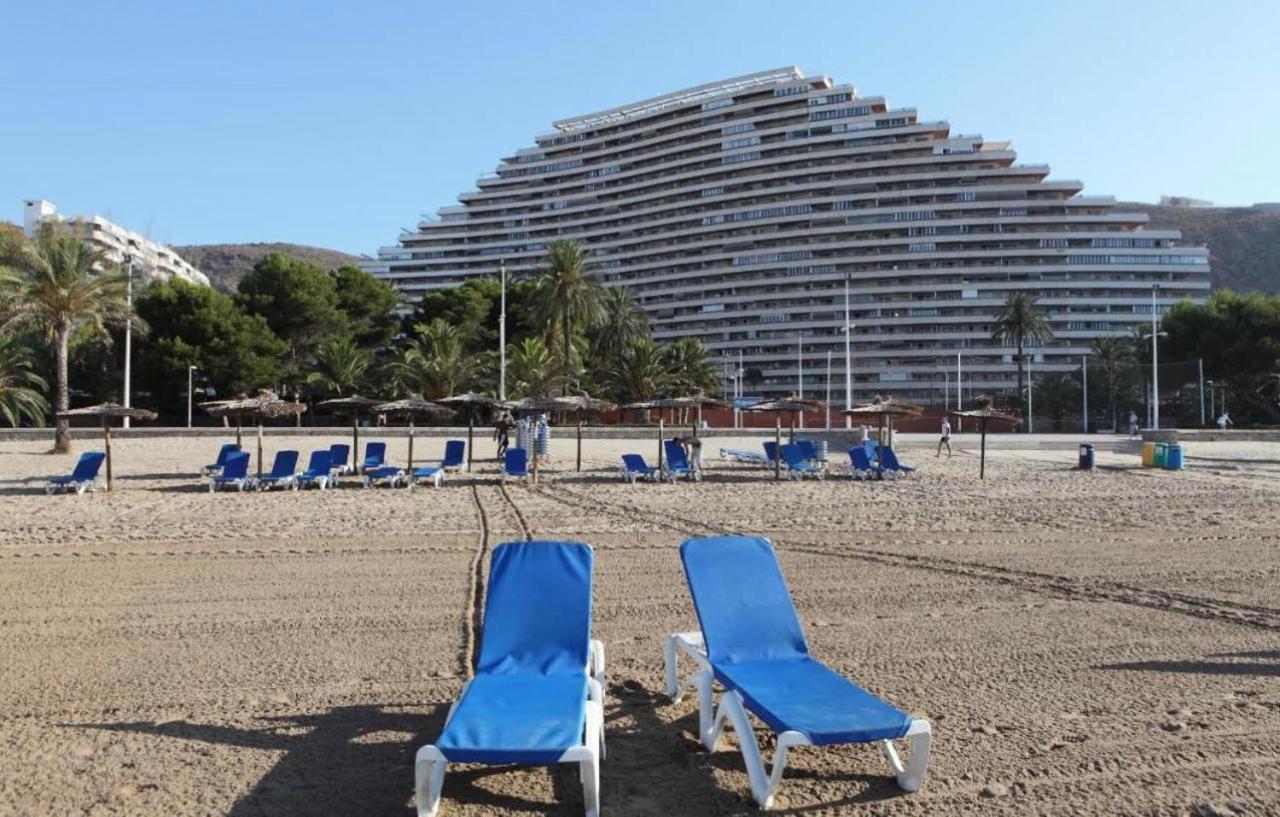 Nuevo, Primera Linea De Playa, Con Piscina Y Vistas Al Mar Cullera Eksteriør billede