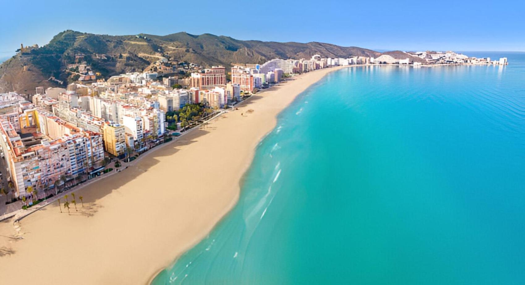 Nuevo, Primera Linea De Playa, Con Piscina Y Vistas Al Mar Cullera Eksteriør billede